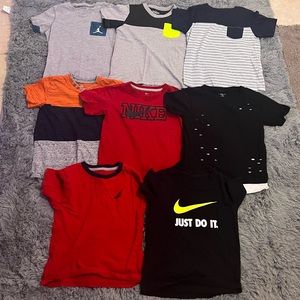 Lot of 8 Boys Shirts